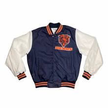 Load image into Gallery viewer, 1990’S CHALK LINE CHICAGO BEARS NFL BOMBER JACKET

