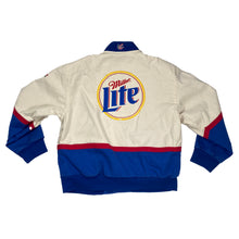 Load image into Gallery viewer, VINTAGE RUSTY WALLACE MILLER LITE EMBROIDERED NASCAR RACING JACKET
