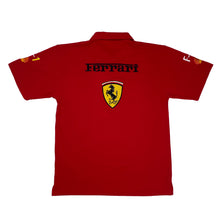 Load image into Gallery viewer, VINTAGE FERRARI EMBROIDERED F-1 RACING POLO TEE
