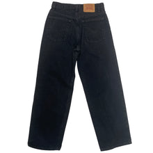 Load image into Gallery viewer, LEVI&#39;S 565 WIDE LEG BLACK JEANS
