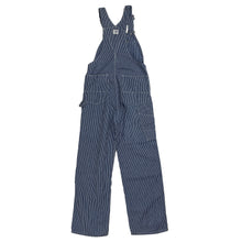 Load image into Gallery viewer, VINTAGE LEE STRIPED CONDUCTOR OVERALLS
