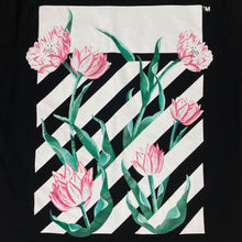 Load image into Gallery viewer, OFF-WHITE TULIP FLOWERS ARROWHEAD TEE SHIRT

