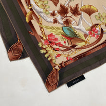 Load image into Gallery viewer, GUCCI FLORAL SILK SCARF
