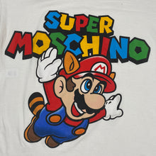 Load image into Gallery viewer, MOSCHINO COUTURE &quot;SUPER MOSCHINO&quot; MARIO TEE SHIRT
