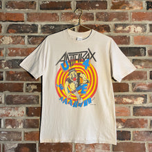Load image into Gallery viewer, 1988 ANTHRAX &quot;STEP INSIDE THE ROAD TO EUPHORIA&quot; SS TOUR TEE
