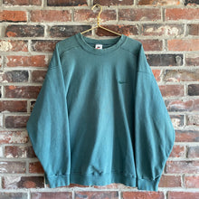 Load image into Gallery viewer, VINTAGE 1990&#39;S NIKE DARK GREEN EMBROIDERED CREWNECK
