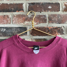 Load image into Gallery viewer, VINTAGE NIKE EMBROIDERED BURGUNDY CREWNECK
