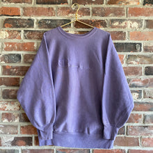 Load image into Gallery viewer, VINTAGE CHAMPION REVERSE WEAVE LIGHT PURPLE EMBROIDERED CREWNECK
