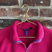 Load image into Gallery viewer, VINTAGE PATAGONIA BRIGHT PINK FULL-ZIP FLEECE WITH THREE POCKETS
