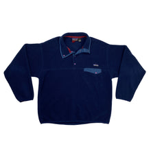 Load image into Gallery viewer, VINTAGE PATAGONIA NAVY QUARTER BUTTON-UP FLEECE SYNCHILLA

