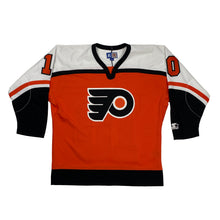 Load image into Gallery viewer, VINTAGE PHILADELPHIA FLYERS LECLAIR #10 NHL EMBROIDERED HOCKEY JERSEY
