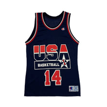 Load image into Gallery viewer, VINTAGE TEAM USA MOURNING #14 CHAMPION NBA JERSEY
