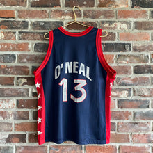 Load image into Gallery viewer, VINTAGE TEAM USA SHAQUILLE O&#39;NEAL CHAMPION NBA JERSEY
