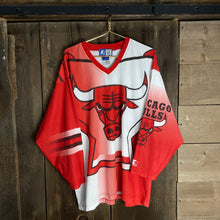 Load image into Gallery viewer, VINTAGE STARTER CHICAGO BULLS NBA LONG-SLEEVE JERSEY
