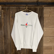 Load image into Gallery viewer, VINTAGE CHAMPION 1996 ATLANTA OLYMPICS EMBROIDERED CREWNECK
