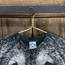 Load image into Gallery viewer, VINTAGE 1995 LIQUID BLUE SS AOP WOLF GRAPHIC TEE
