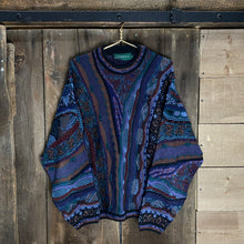 Load image into Gallery viewer, VINTAGE COOGI INSPIRED MULTICOLOURED KNIT CREWNECK
