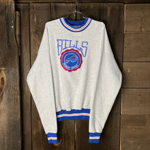 Load image into Gallery viewer, VINTAGE BUFFALO BILLS EMBROIDERED NFL CREWNECK
