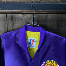 Load image into Gallery viewer, VINTAGE 1980’S LOS ANGELES LAKERS STARTER NBA BOMBER JACKET
