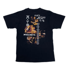Load image into Gallery viewer, 1997 MEGADETH &quot;CRYPTICWRITINGS&quot; WORLD TOUR BAND TEE
